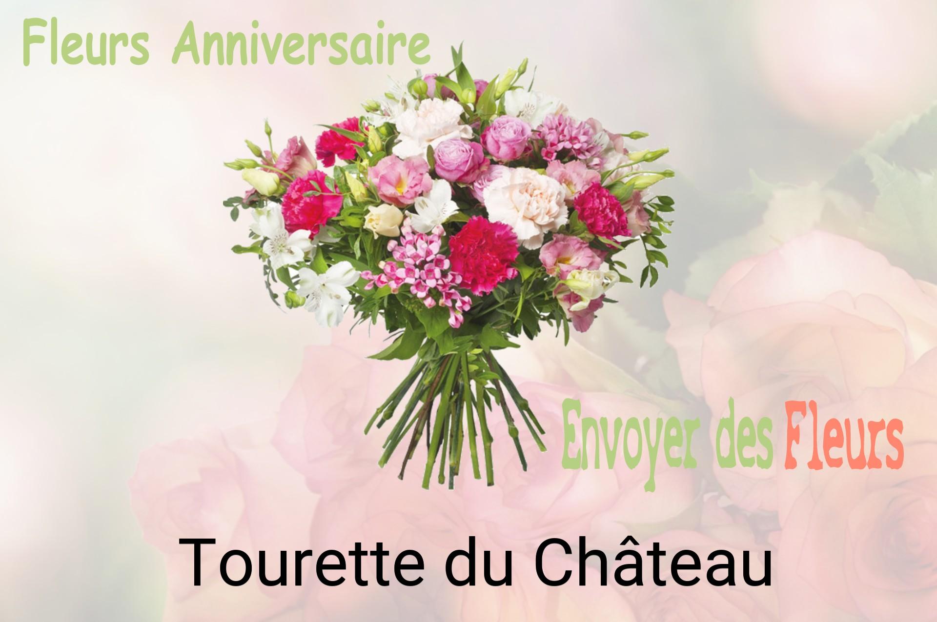 Bouquet de fleurs d’anniversaire livré à Tourette-du-Château